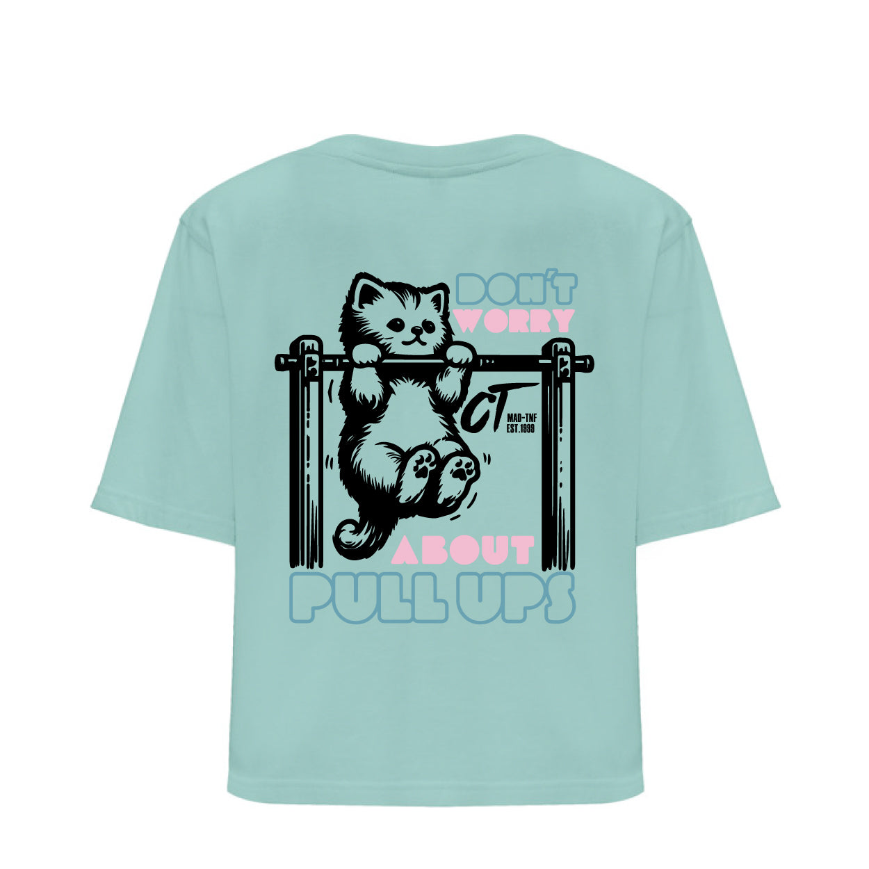 CROP TOP "DON'T WORRY"