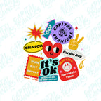 OVERSIZE "STICKERS"